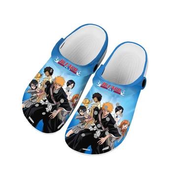 Bleach Kurosaki Ichigo Acasă Saboți De Apă Personalizat Pantofi Barbati Femei Adolescent De Pantofi Grădină Bloca Plaja Gaura Papuci De Casă Papuci Casual