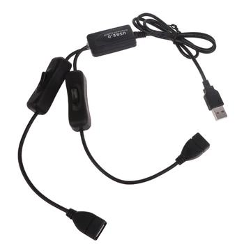 Hub USB Cablu de Extensie cu Privire la Off Switch-uri de Sprijin de Încărcare/de Transmisie de Date