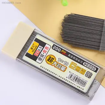 200Pcs 0.5/0.7 mm Creion Mecanic Conduce 2B Creion Rod Automate Creion de Bază Refill Birou Școală de Artă Schiță de Desen Consumabile
