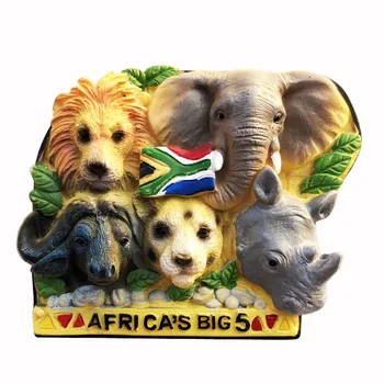 Africa De Sud Care Pleacă Magneți De Frigider Creative Suveniruri Turistice Autocolante Magnetice Jucarii Pentru Copii, Cadouri De Message Board Autocolante