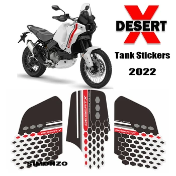 Desert X Motocicleta Autocolant de Combustibil Rezervor Tampon Rezervor de Autocolant Anti Scratch Pentru Ducati DEȘERT X 2022 Rezervor de Combustibil de Protecție Autocolant