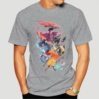 Avatar The Last Airbender Maneci Scurte Rece Camiseta Tricou Barbati Tricou de Vară de Moda Funny T-shirt 0490A