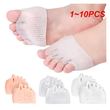 1~10BUC Toe Silicon Inflamație la picior Garda de Îngrijire Ortopedice Separatoare de Deget de la picior Deget de la Picior Protector de Corecție Pad Picior de Îngrijire picior din Față