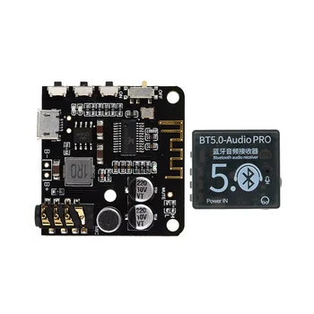 BT5.0 PRO Modulul Audio+Caz de Decodare MP3 Bord cu Microfon Fara Masina Difuzor Audio Amplificator DIY Receptor Audio