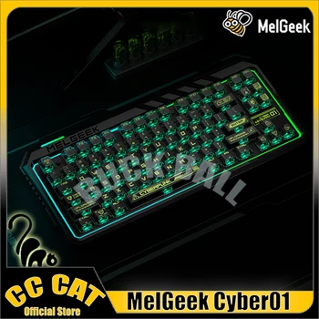 MelGeek Cyber01 Comutator Magnetic Gamer Tastatura Tastaturi Mecanice Singur Modul Cu Fir Tastaturi Personalizate Hot Swap Tastaturi Jocuri