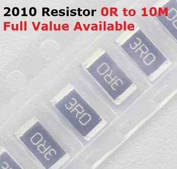 100BUC/lot SMD Chip 2010 Rezistor 4.3 M/4.7 M/5.1 M/5.6 M/6.2 M/Ohm 5% Rezistenta 4.3/4.7/5.1/5.6/6.2/M Rezistențe 4M3 4M7 5M1 5M6 6M2