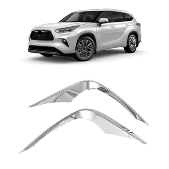Pentru Toyota Highlander 2020 2021 Lămpii De Ceață Față Lampă Capac Ornamental Bara De Turnare Garnitura Spranceana Pleoapa