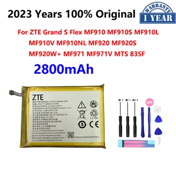 100% Original 2800mAh Li3928T44P3h715345 Pentru ZTE Grand S Flex MF910 MF910S MF910L MF910V MF910NL MF920 MF920S MF920W+ Baterie