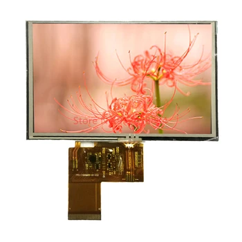 5 inch, 800*480 TFT LCD Display cu touch 40pin