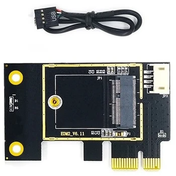 Unitati solid state M. 2 PCIE placa de Retea Wireless Adaptor de Card Suporta 7260 8265 1650 1675X AX200 AX210 placa de Retea