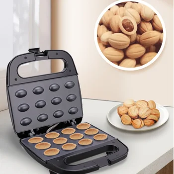 Houselin Electric Nut Waffle Maker, 12buc wells 1000W Nuc Filtru de Tort de Gătit