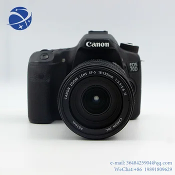 YYHC en-Gros Camera pentru canon cu len Prezentare Camere DSLR len 50mm F1.8/ EF 75-300mm f/4 70D/5DII/5D IV/5D II, camera