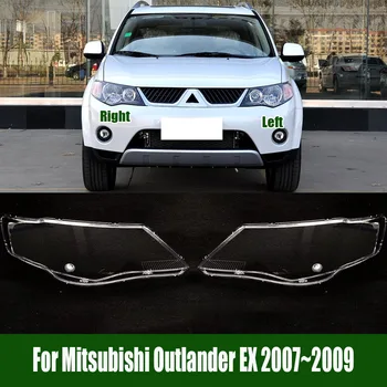 Pentru Mitsubishi Outlander EX 2007~2009 Far Capac Transparent abajurul Shell Obiectiv Plexiglas Înlocui Abajur Original