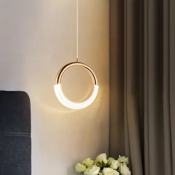 Modern Noptiera Candelabru Lumini de Lux de Design Nordic Pandantiv Lumina pentru Bar Living Fundal Insula de Bucatarie Lampa de Iluminat