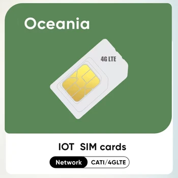 4G CAT1 Cartela SIM pentru Dispozitive IoT 360M de Date Compatibil Automat Express Dulap Localizare Dispozitiv de Partajare Oceania Universal