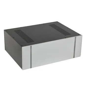 Full Aluminiu Amplificator Șasiu / Preamp / DAC Decoder / Tube AMP Coajă de Locuințe / Cabina / Caz / DIY Cutie (420*150*310mm)