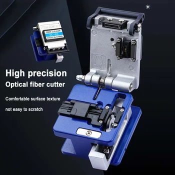 Optic Fiber Cleaver FC-6S FTTH Metal de Înaltă Precizie Rece Conexiune Instrument Tăietor