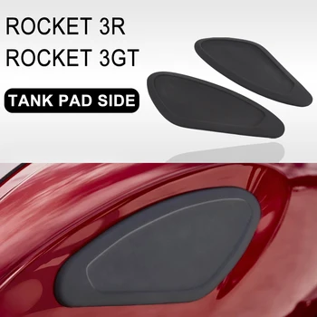 Pentru Rocket 3R Rachete 3GT Motocicleta Noua O pereche Negru Retro Protector de Cauciuc Teaca Genunchi Rezervor tampon de Prindere Decal Pad
