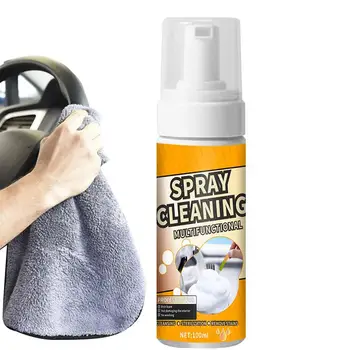 Interior de mașină pentru Îndepărtarea Petelor 100ml Multi-Funcțional Cleaner Spray Pentru Interior Auto Spuma Spray Cu Protectie UV Pentru Întreținere Auto