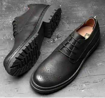 Barbati Pantofi din Piele de înaltă creștere Formale Bărbați Pantofi Rochie confortabil și portabile scule pantofi Oxfords