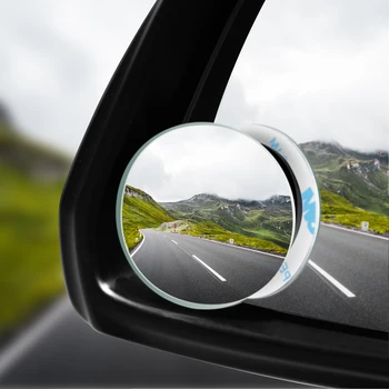 Mașina Convex Oglinda 360 Unghi Larg Auto Vehicul Partea Unghi Mort Blind Spot Mirror Largă Oglinda Retrovizoare Oglindă Mici, Rotunde