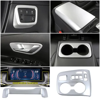 Pentru Hyundai Tucson 2021 2022 2023 Accesorii Styling Interior Consola Centrala Partea Silver Decor Acoperi Montați Garnitura Anti Scratch