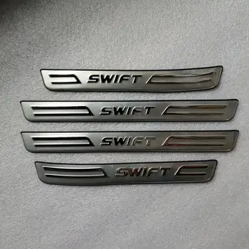 Pentru Suzuki Swift 2005-2016 oțel inoxidabil de Înaltă calitate masina prag de protecție anti-zgârieturi protecție accesorii auto K