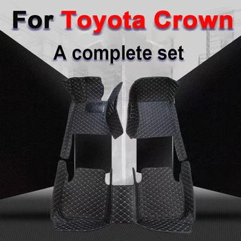 Auto Covorase Pentru Toyota Crown S210 2012~2018 Covor Din Piele De Lux Mat Auto Durabil Covor Set Complet Anti Murdărie Pad Accesorii Auto